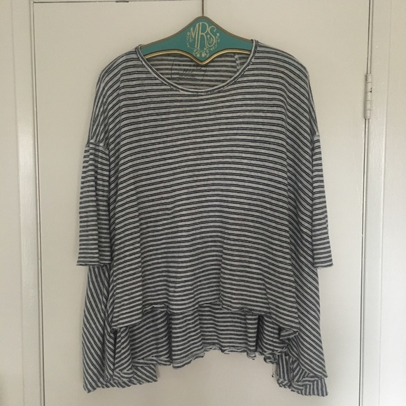 Free People Tops - Free People Stripped Top